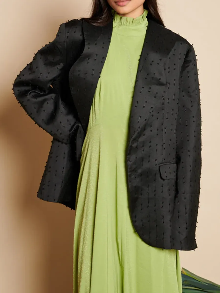 Easy Casual Texture Blazer