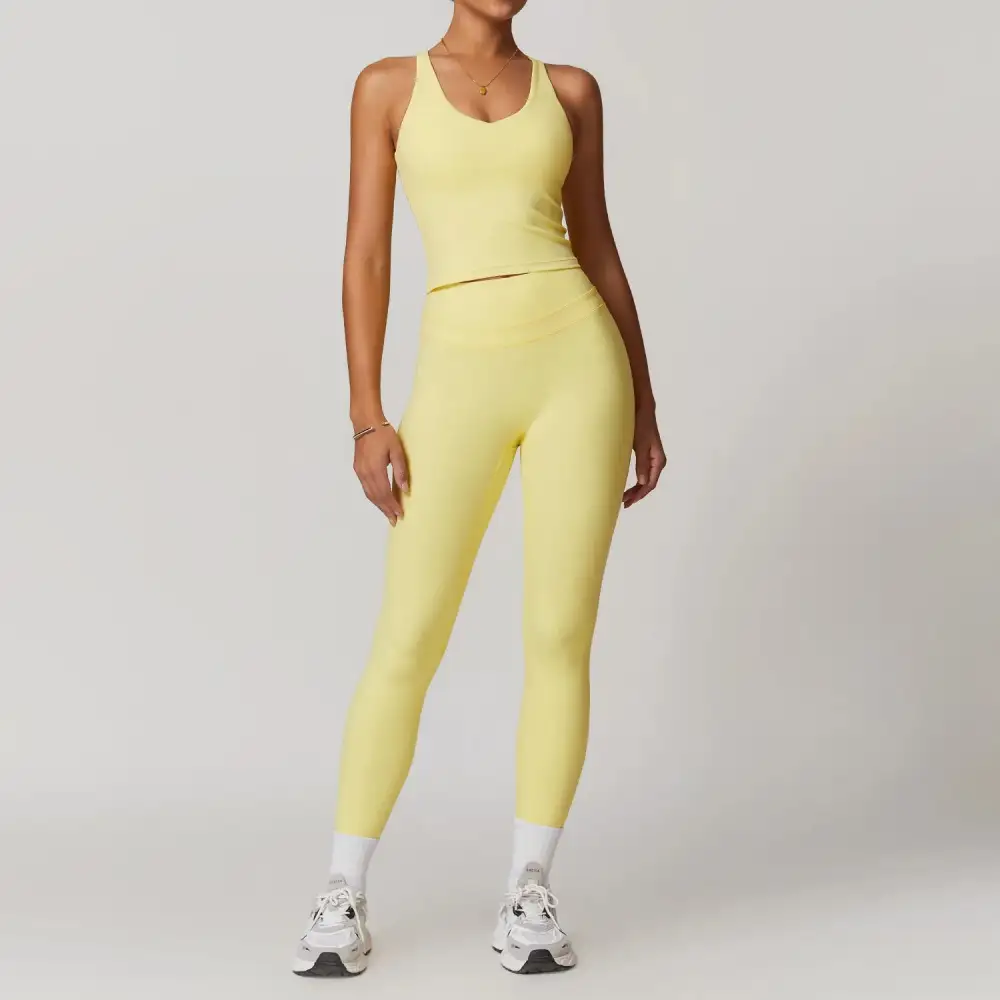 Yoga Set Gym Fitness Sports Bra Leggings
