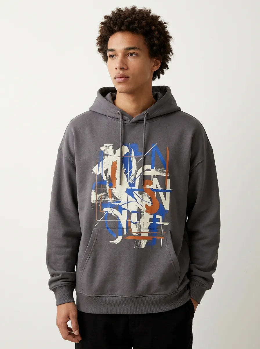 Unisex Abstract Art Graphic Hoodie