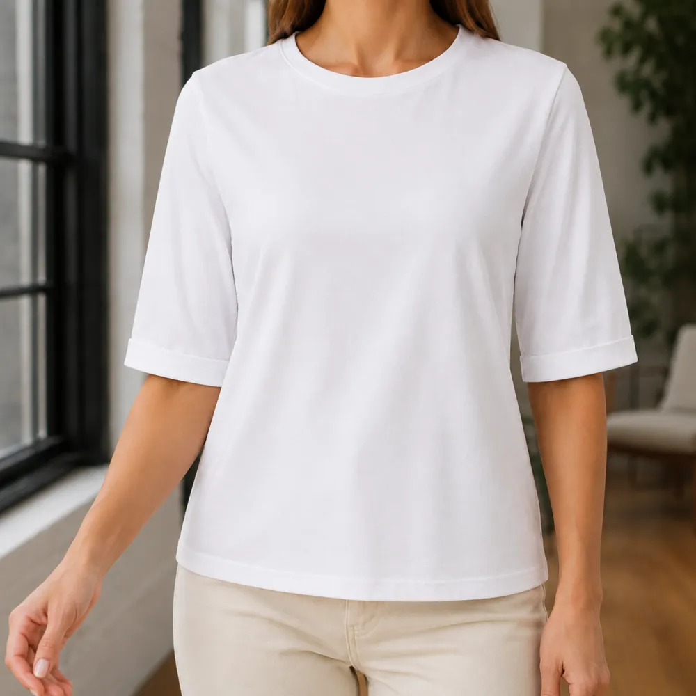 Relaxed Crew-Neck T-Shirt
