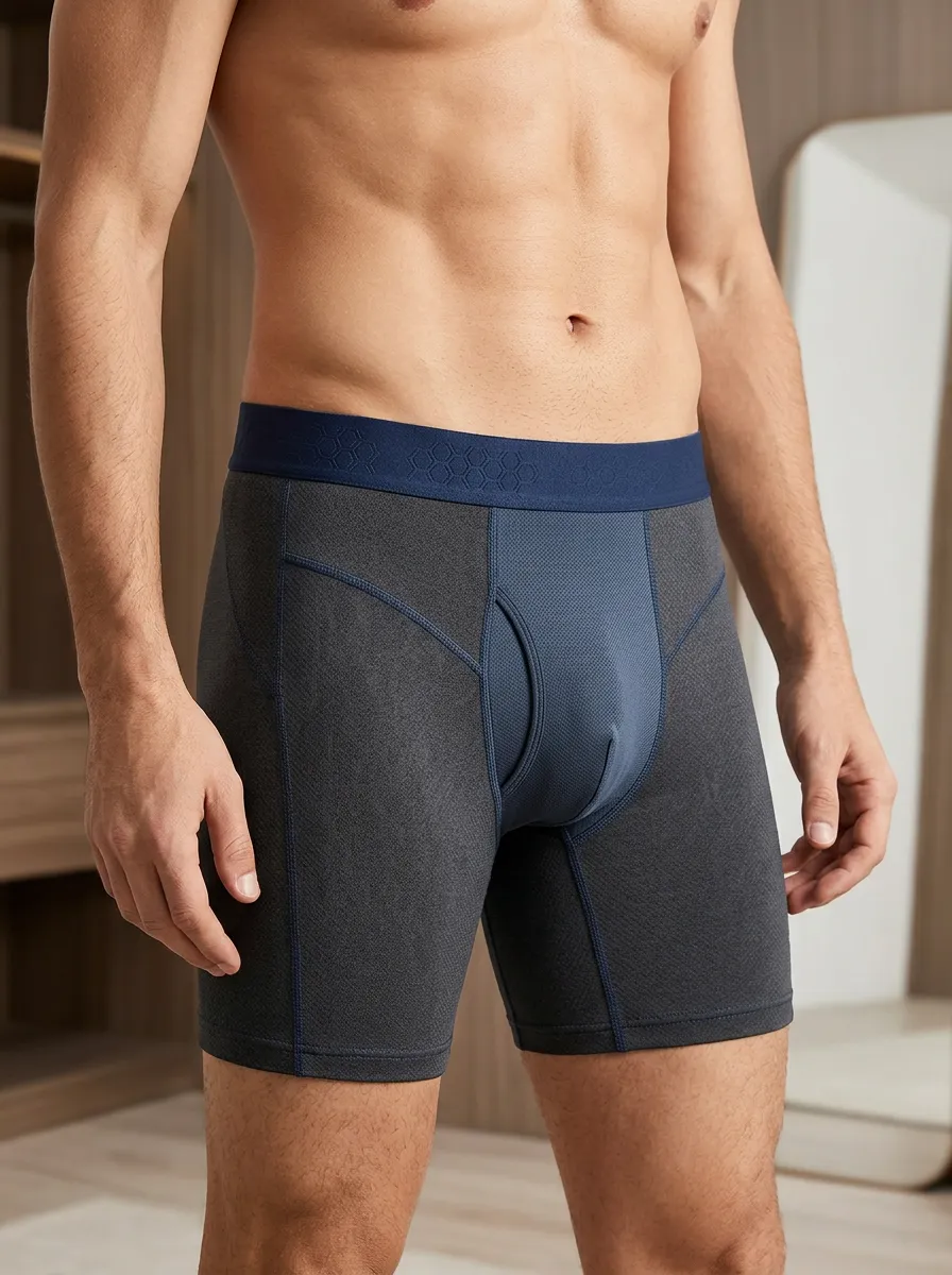Active Honeycomb Performance Athletic Edit Men's Boxer Briefs