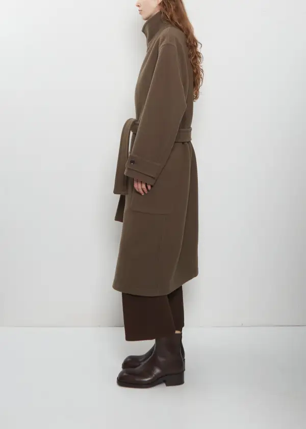Women's Double Face Oversized Double Breasted Coat