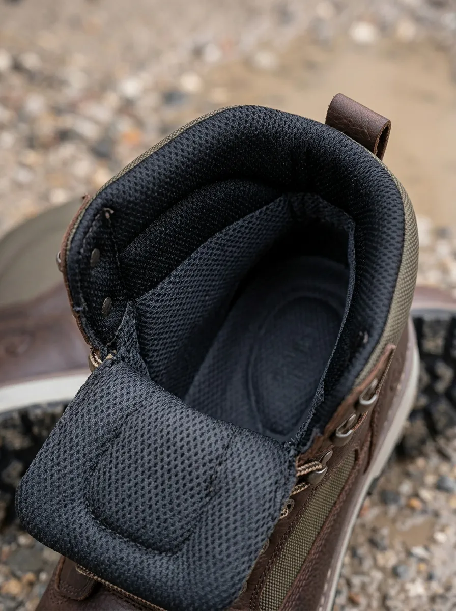 Modern Tactical Leather-Look Men's Waterproof Work Boots