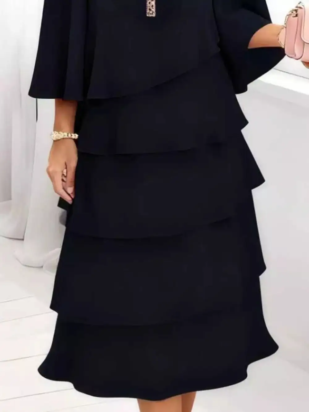 Wearable Cut Ruffle Dress