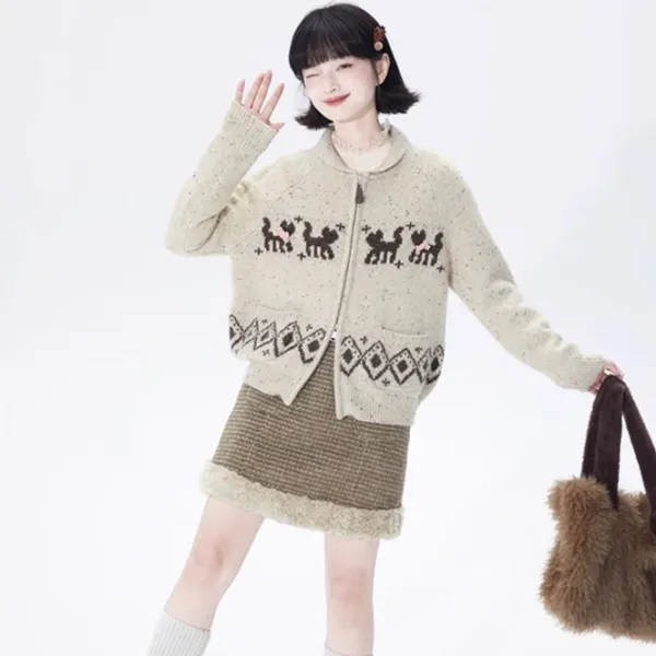 Mini Wool Skirt