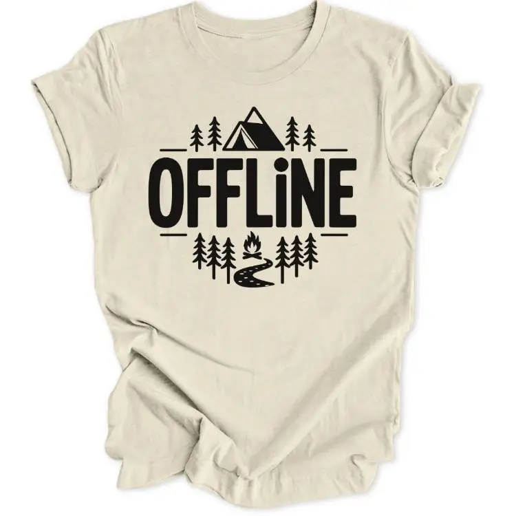 Offline Minimalist Unisex T-Shirt