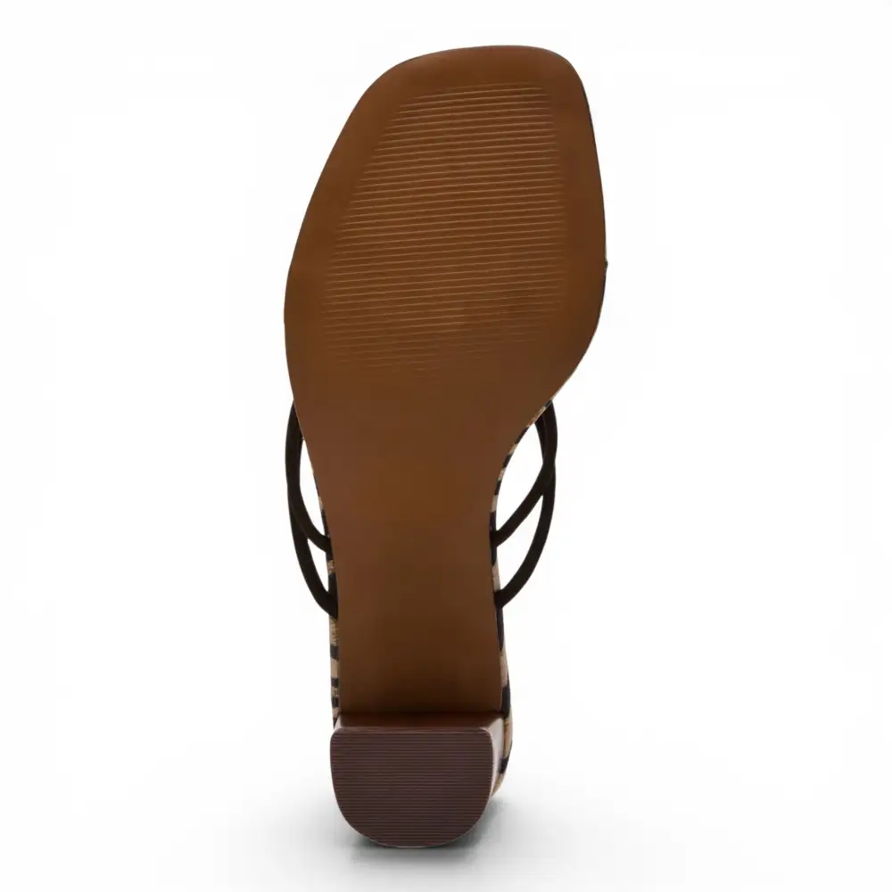 Remedy Stone Block Heel Thong Dress Sandals