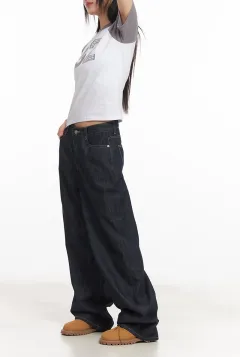 Contemporary Wide-Leg Jeans