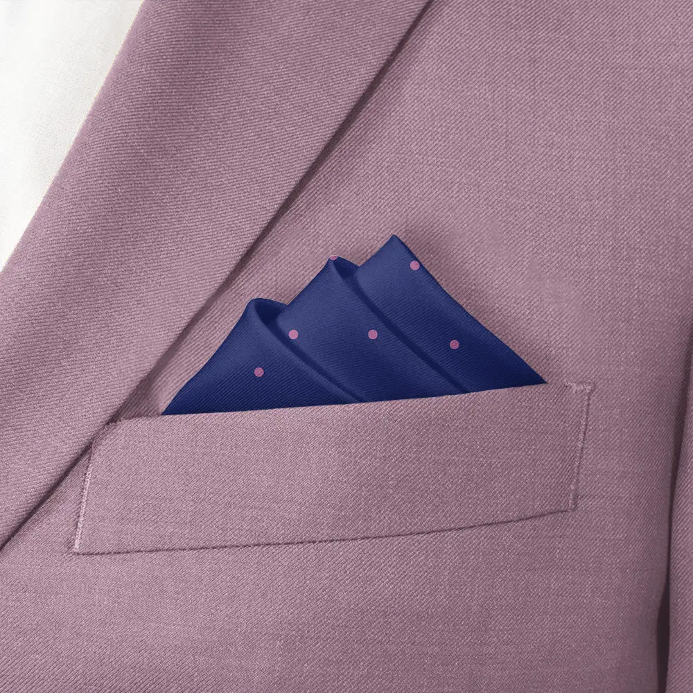 Elegant Elevated Dotted Pocket Square