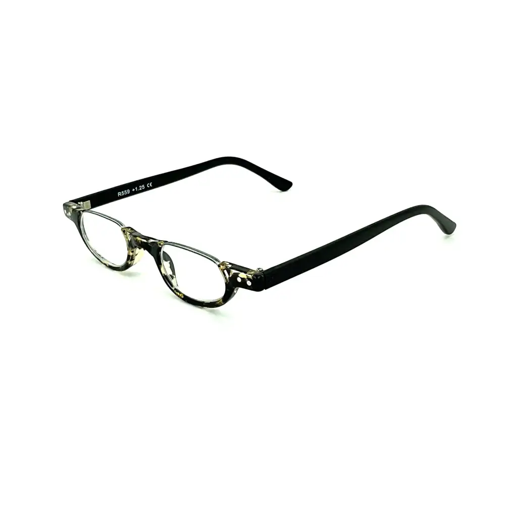 Half-Rim Acetate Progressive Reading Glasses