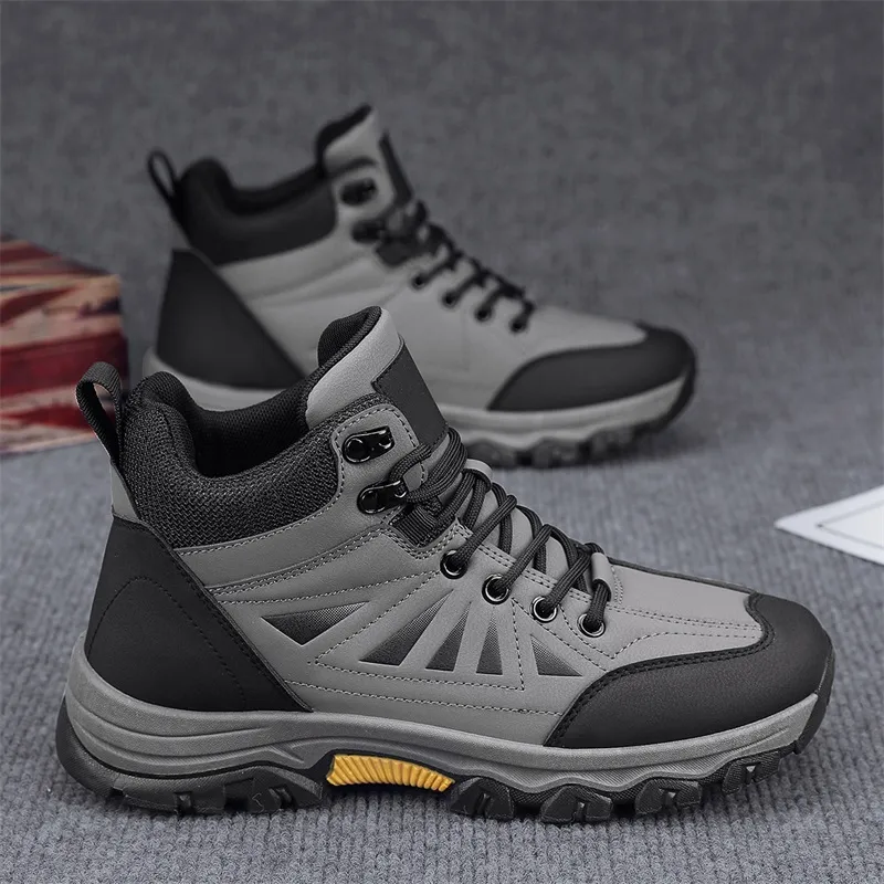 Men's Grip Sole Work Shoes