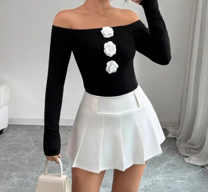 Floral Off Shoulder Blouse