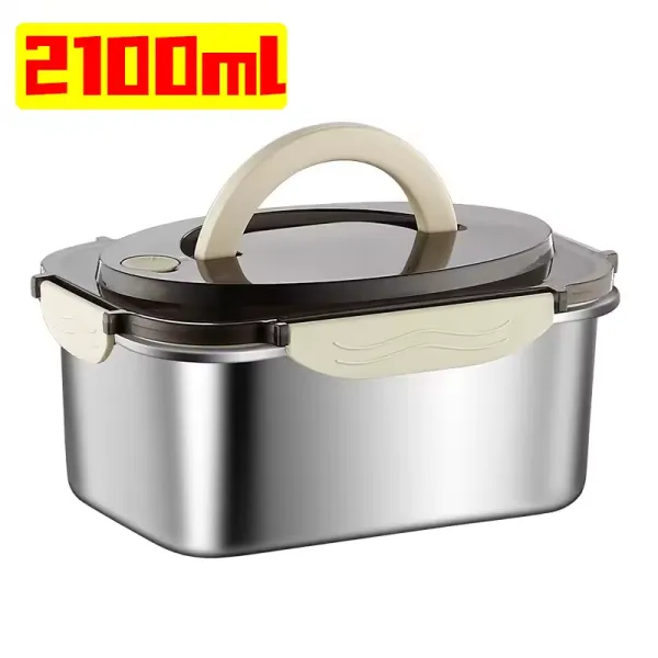 316 Stainless Steel Portable Sealed Fresh Food Lunch Box