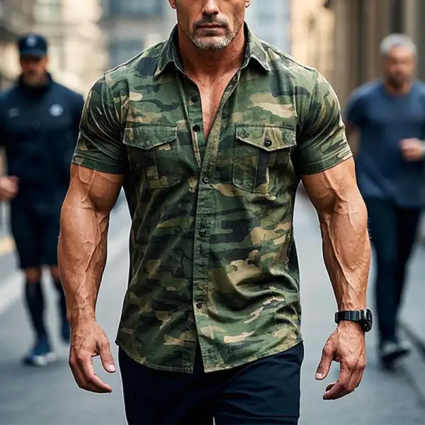 Clean Cut Camo Shirt