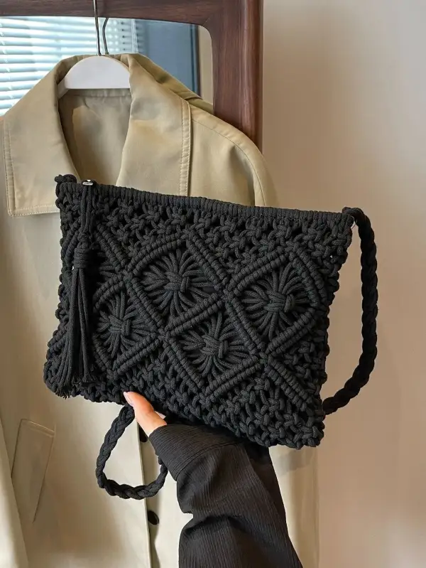 Fabric Minimal Everyday Shoulder Bag
