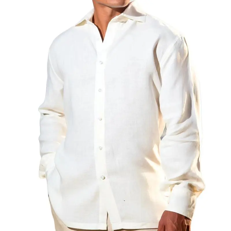 Camp Collar Woven Open Shirt