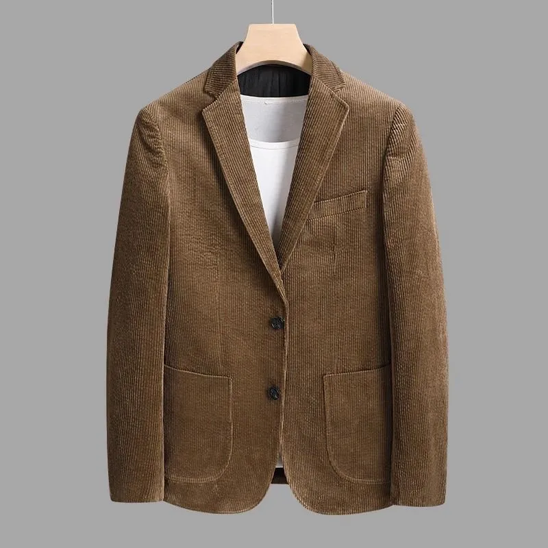 Corduroy Unstructured Blazer