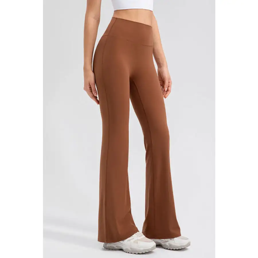Classic High Waist Straight Active Pants