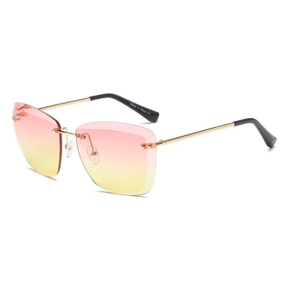 Resort Rimless Sunglasses