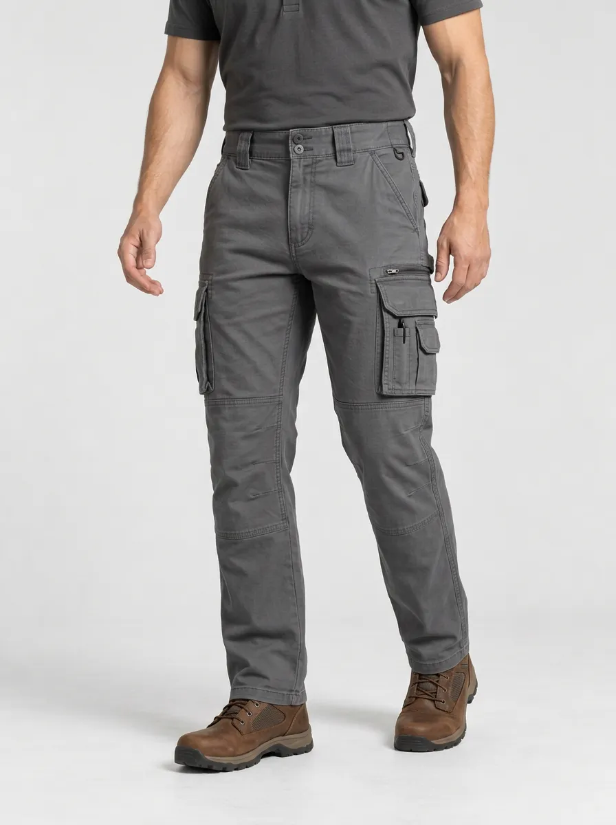 Men's Tactical Cargo Multi-Pocket Work Pants