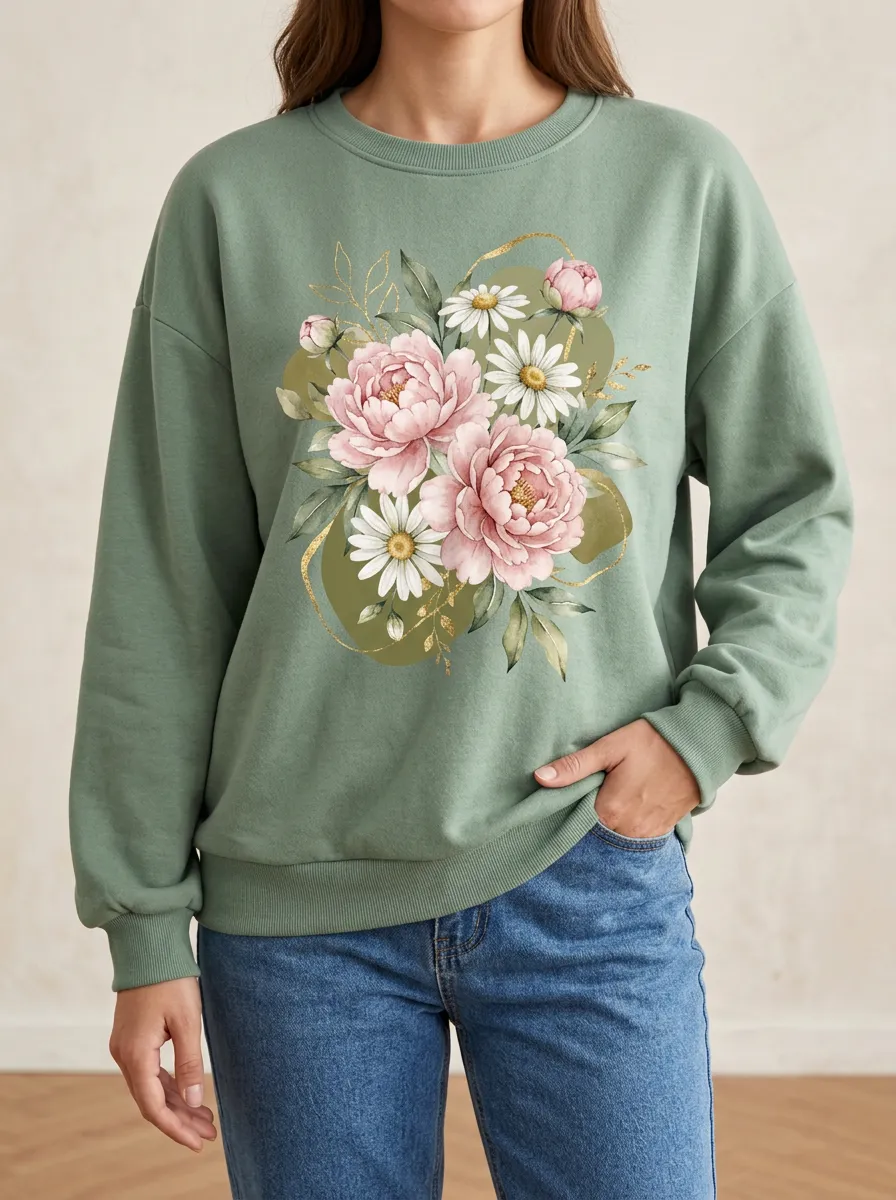 Relaxed Graphic Everyday Sweatshirt