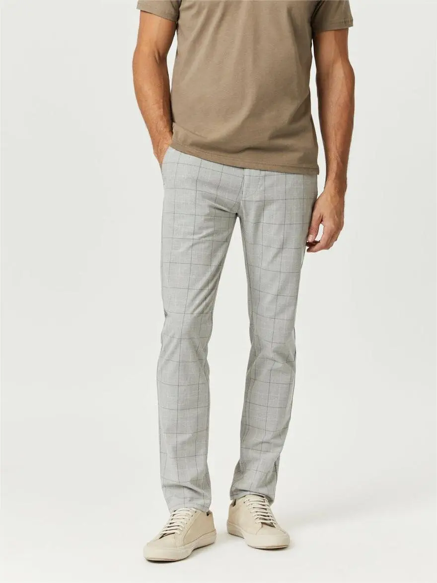 Slim Straight Pants