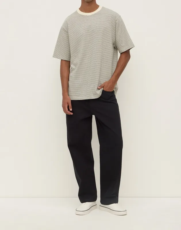 Black Relaxed Fit Jeans