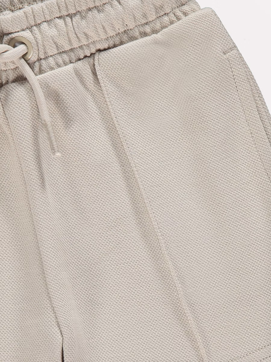Stone Pique Textured Shorts detail 1