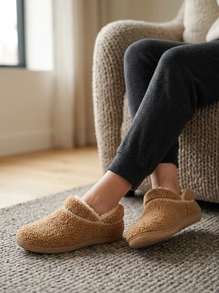 Everyday Fleece Lined Comfort Edit Unisex Warm Wool Shoes