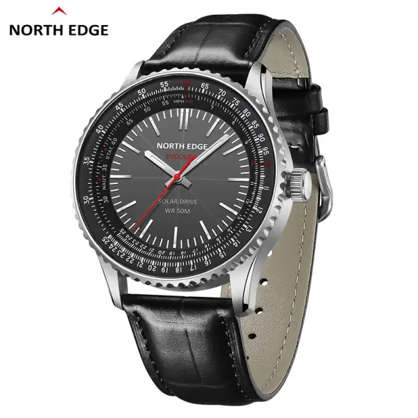 North Edge Chronograph watch classic aviation pilot watch EVOQUE 3