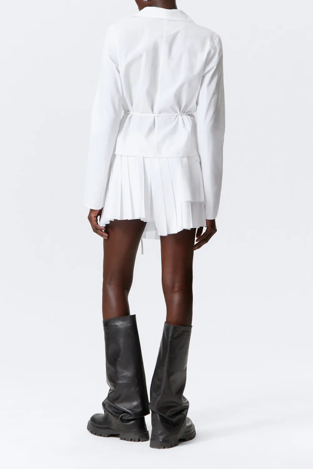 Tied Wrap Long Sleeve Shirt