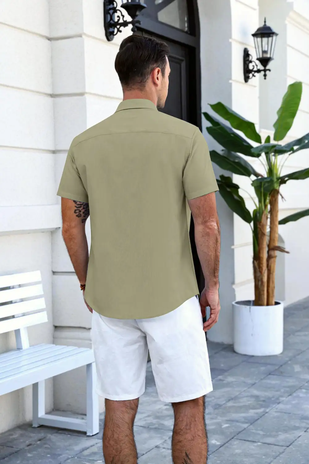 Summer Casual Cuban Guayabera Shirt