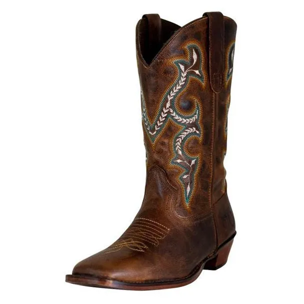 Traditional Tapered Toe Men's Western Boots