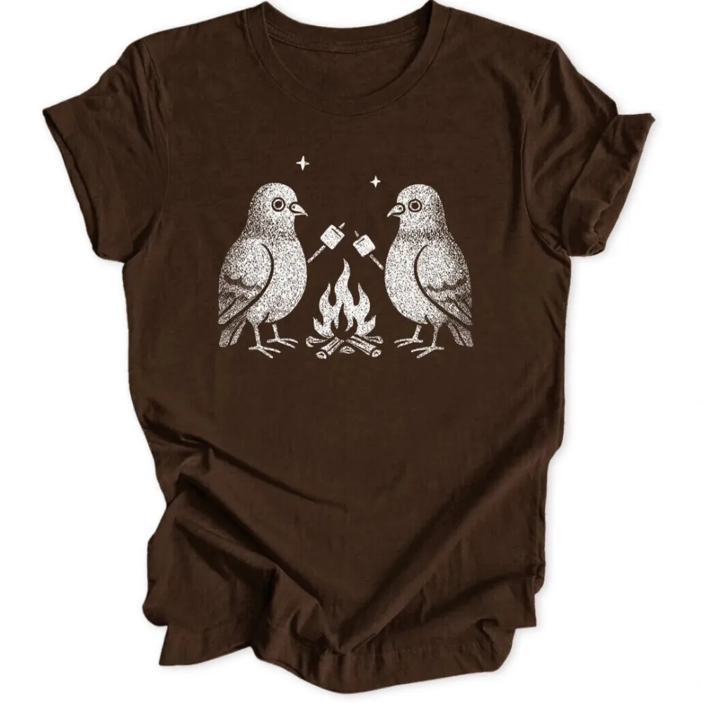 Campfire Birds Unisex T-Shirt