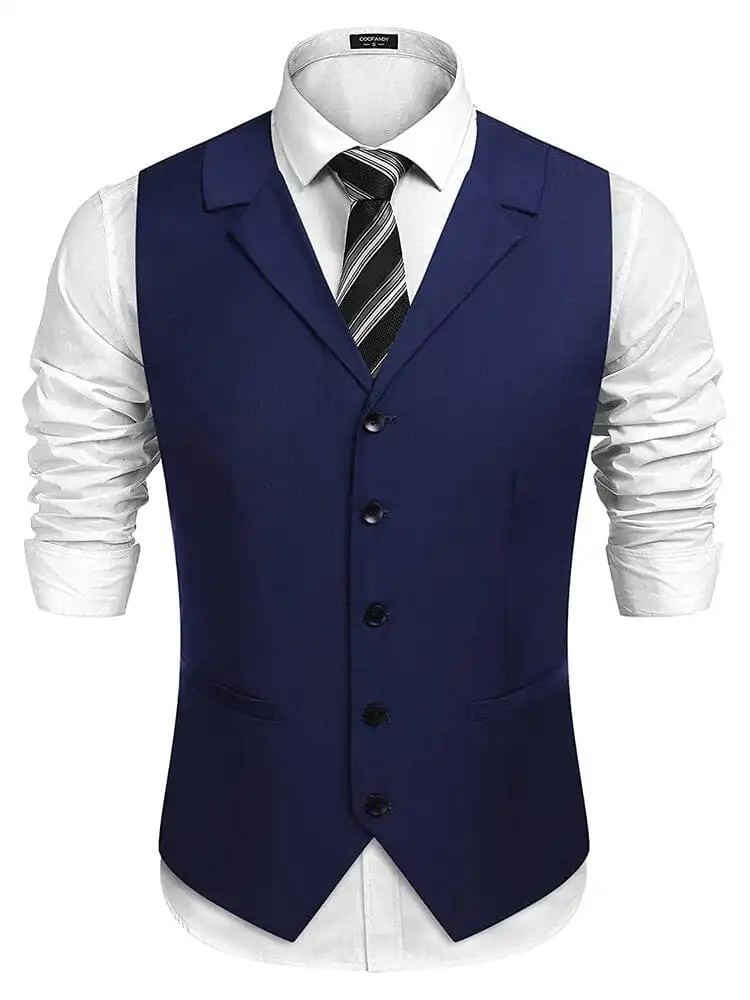 Modern Cut Slim Cut Suit Vest