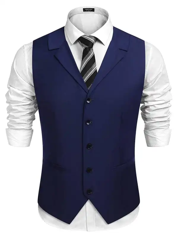 Modern Cut Slim Cut Suit Vest