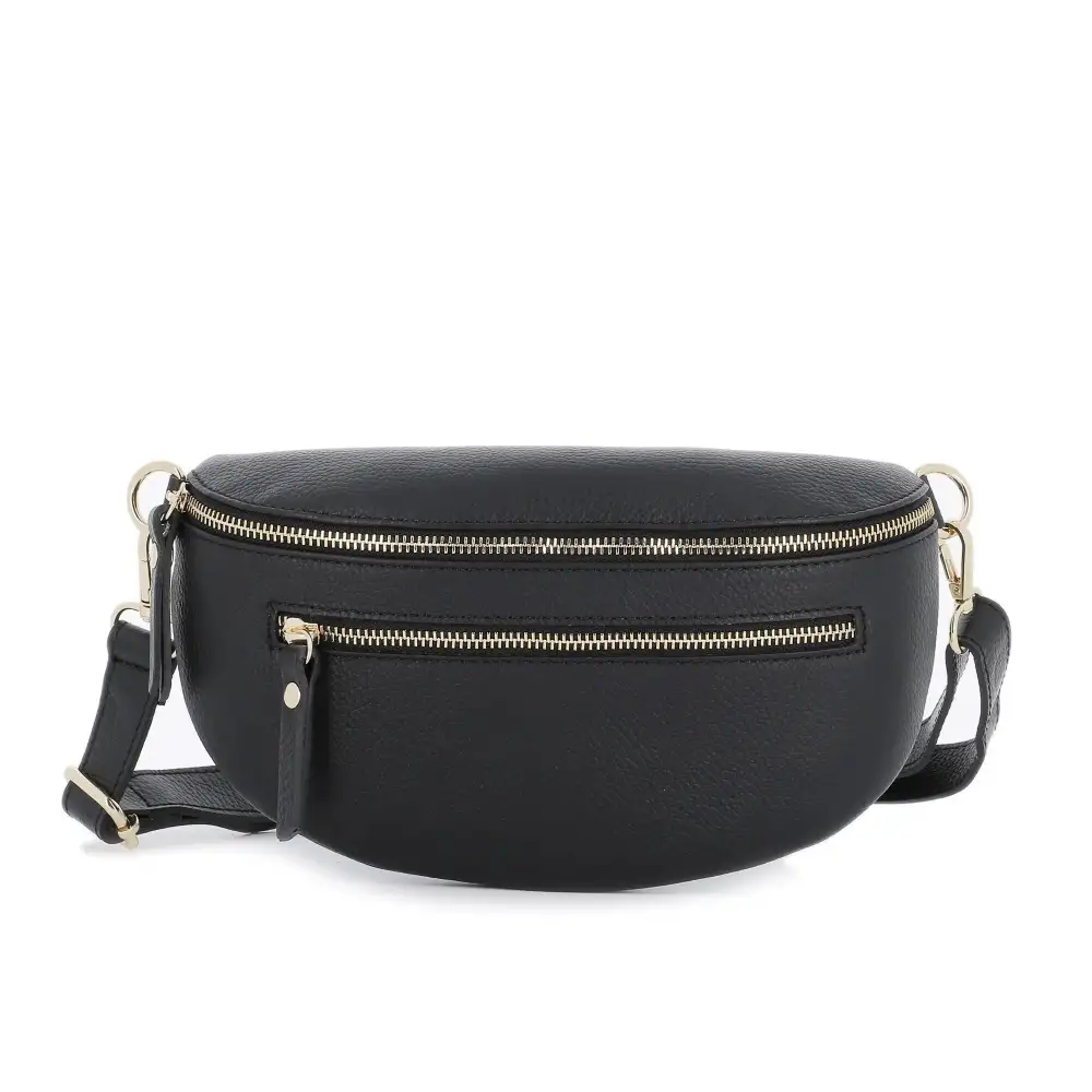 Modern Leather Compact Smartphone Belt Bag