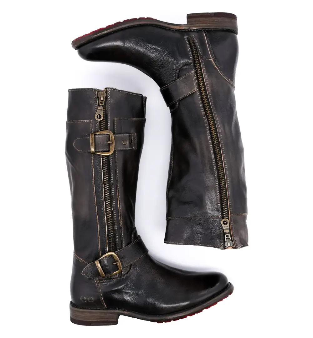 Buckled Heritage Tall Boots