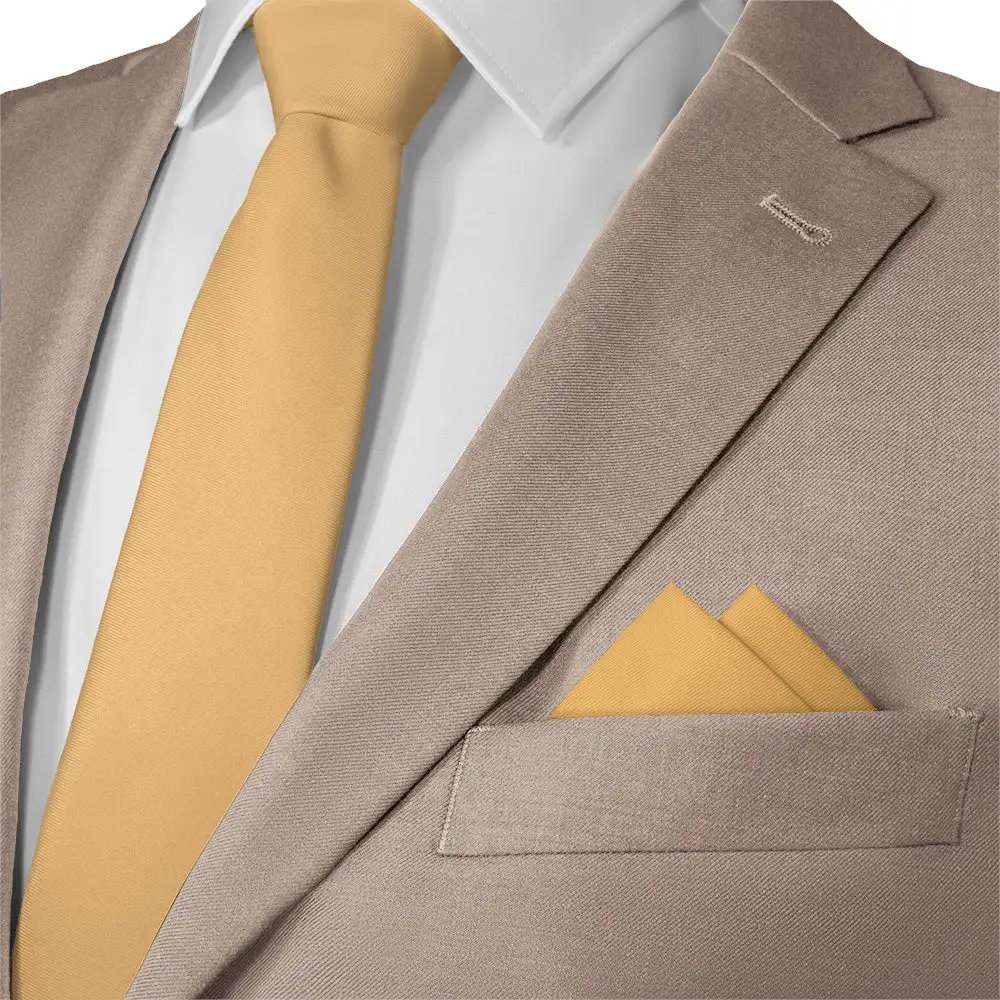 Smart Sleek Solid Pocket Square