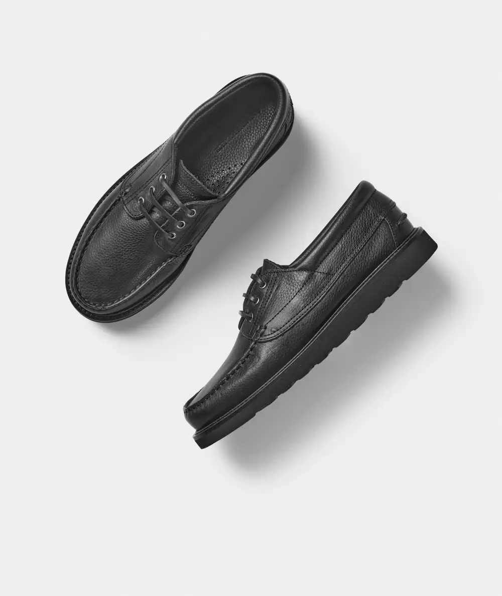 Refined Tumbled Leather Dress Shoes