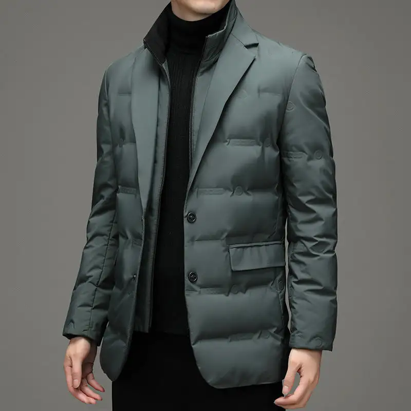 Layered Garment Washed Jacket