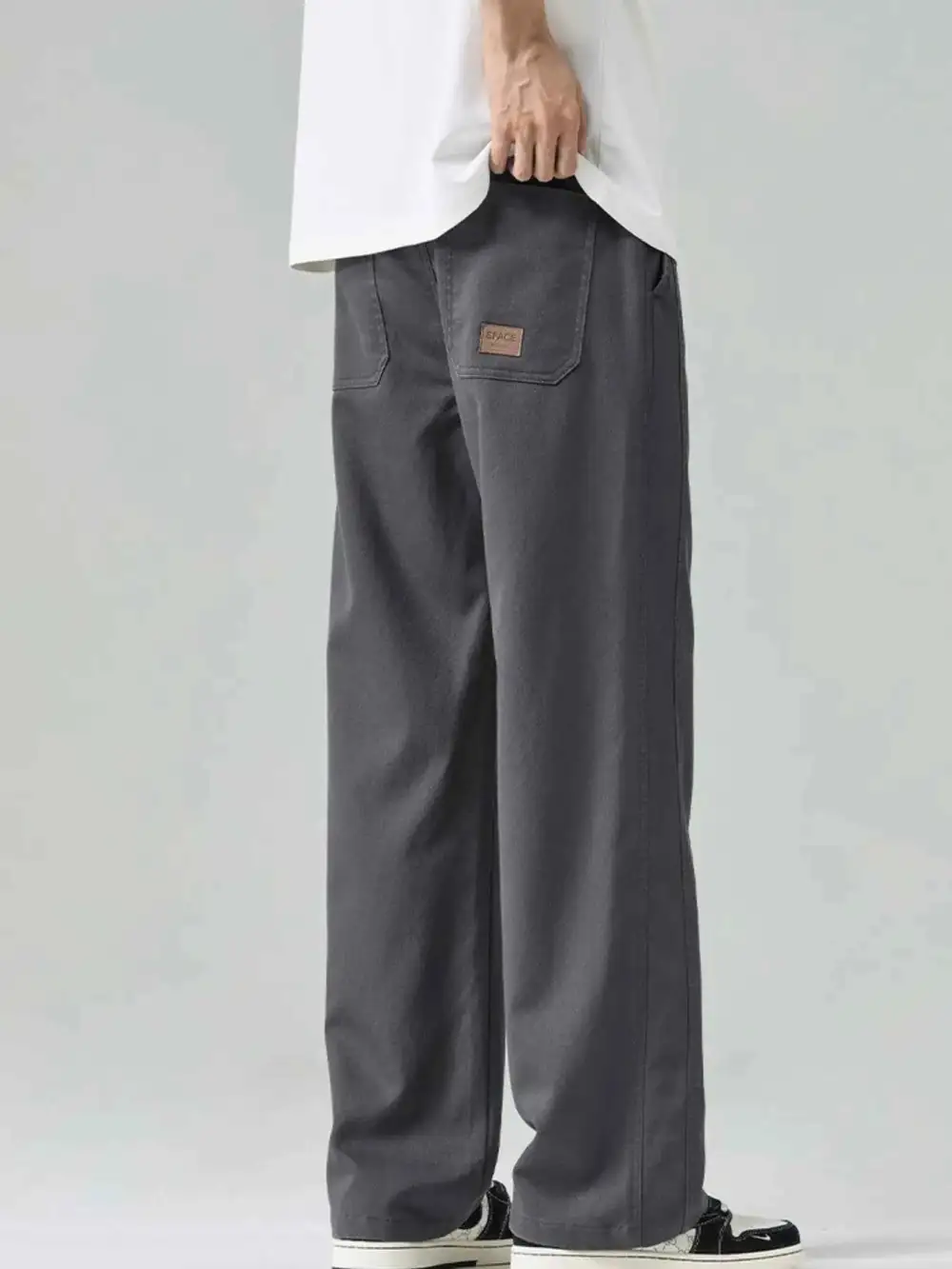 Everyday Casual Drawstring Wide Leg Pants