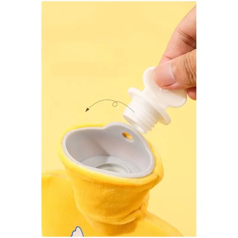 Cartoon Printed Infusing Water Fleece Cover Water Bag