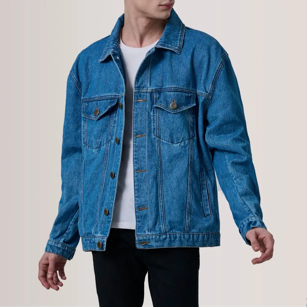 Relaxed Denim Trucker Jacket