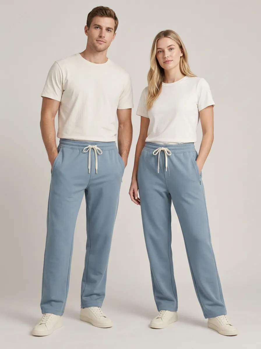 Unisex Fresh Casual Drawstring Sweatpants