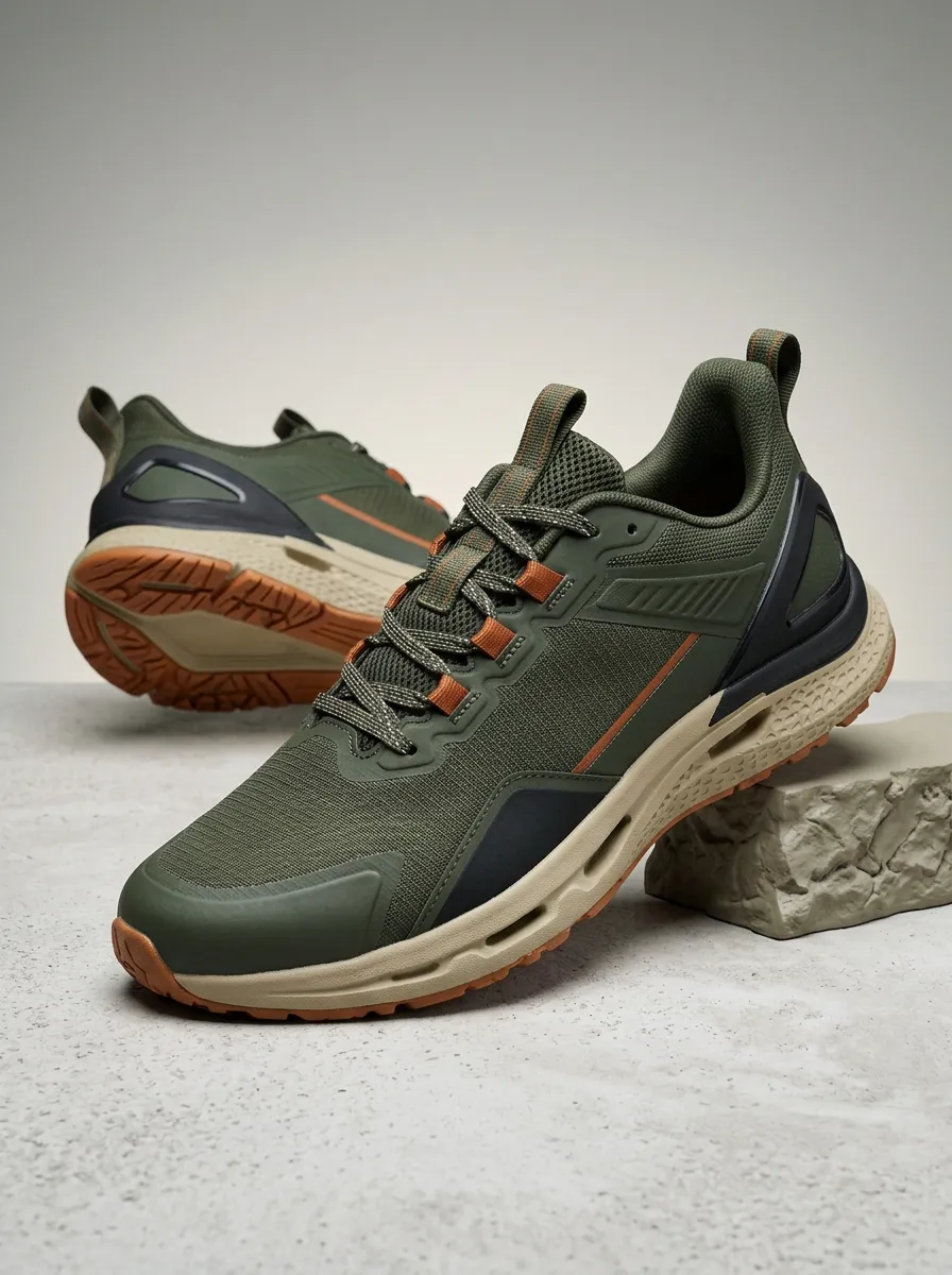 Men's Motion Outdoor Tactical Printed Running Shoes