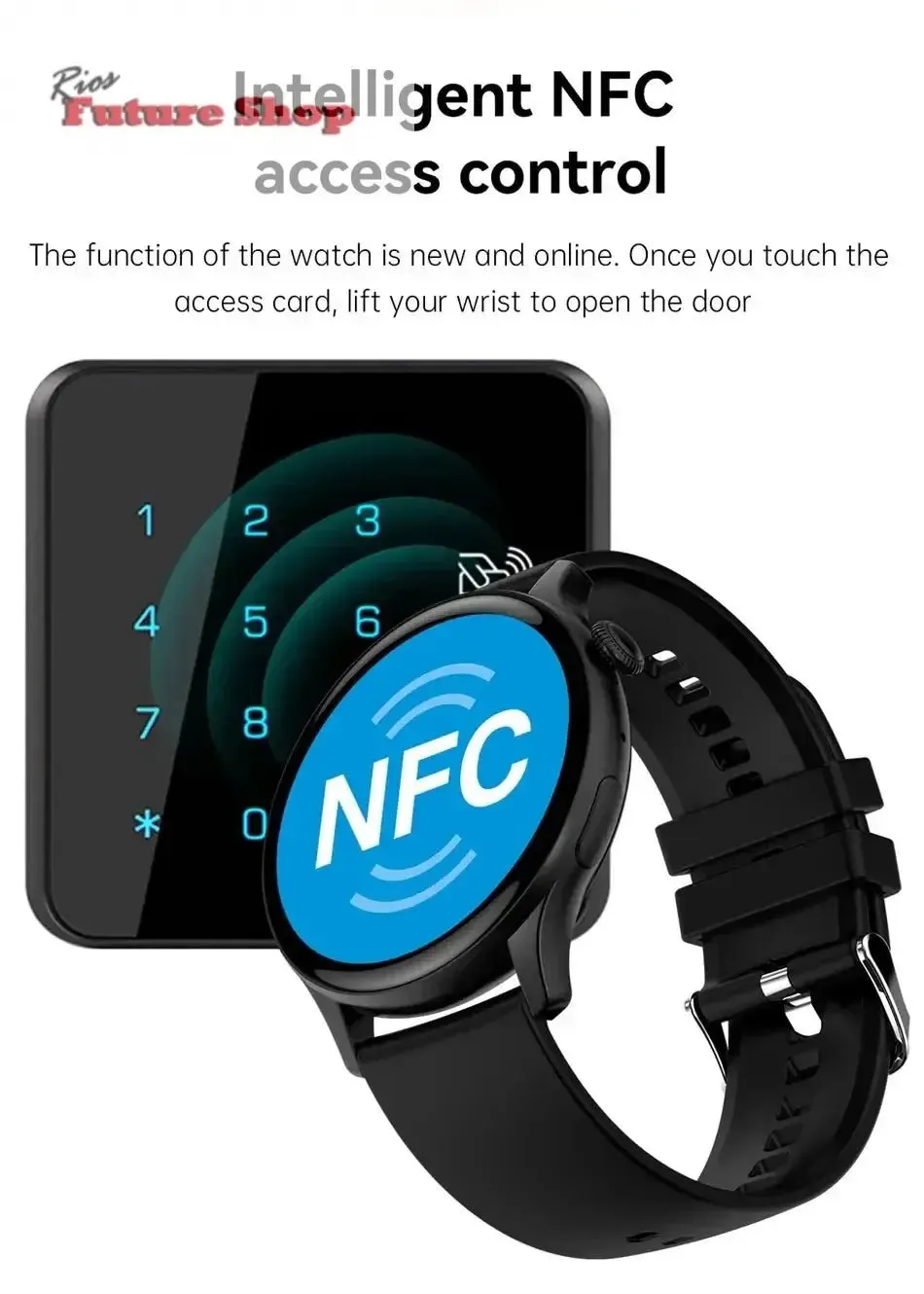 True AMOLED Sports Smartwatch