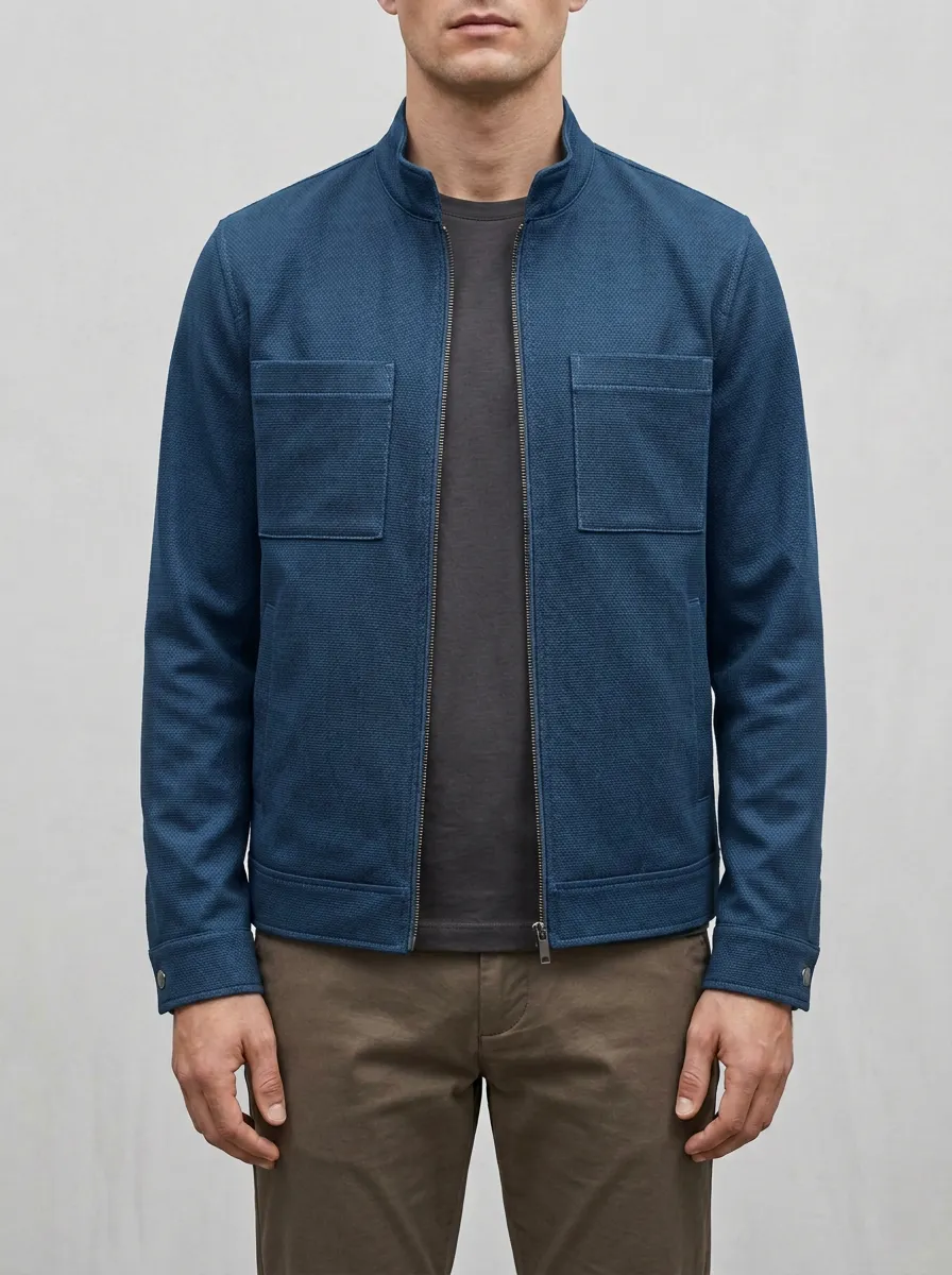 Textured Zip Jacket