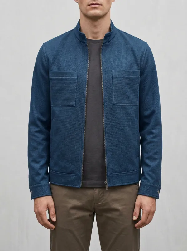 Textured Zip Jacket