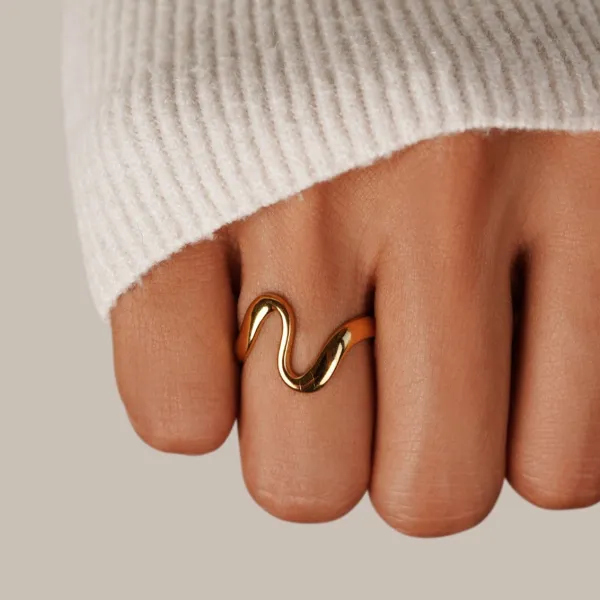 Minimal Wave Adjustable Ring